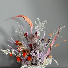 Mon projet du cours : Création d'un centre de table avec des fleurs séchées et stabilisées. Decoration, Interior Design, DIY, L, scape Architecture, Floral, and Plant Design project by Anna Ermakova - 10.27.2024
