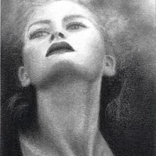 Portraits with charcoal. Drawing, Sketchbook, and Sketching project by Valérie Ronvel-Blaya - 10.27.2024