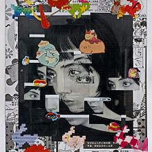 Collage Autorretrato. Design project by Millaray Dinamarca Cea - 08.14.2024