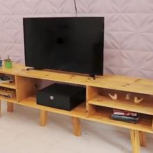 Meu projeto do curso: Design e construção de móveis para iniciantes. Un progetto di Artigianato, Falegnameria , Interior design, Design e creazione di mobili e DIY di julia_rocha - 28.10.2024