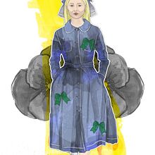 Mi proyecto del curso: Ilustración de moda: de la pasarela al papel. Traditional illustration, and Fashion Illustration	 project by Nathaly G - 10.28.2024