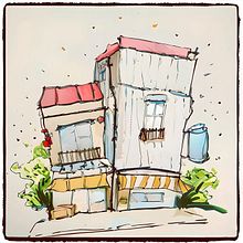 My project for course: Expressive Architectural Sketching with Colored Markers. Projekt z dziedziny  R, sunek architektoniczn,  R, sunek,  R, sunek atramentem, Sketchbook i Sketching użytkownika Maria Simlinger - 30.10.2024