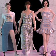 My project for course: Introduction to 3D Fashion Design with CLO. Un projet de Conception 3D, Animation, Conception numérique, St, lisme, Confection de patrons et vêtements , et Vidéo de Elena Pistol - 31.10.2024