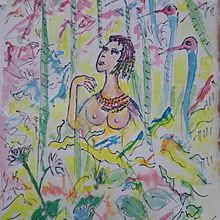 Mi proyecto del curso: Dibujo a mano alzada con acrílico y acuarela. Acr, lic Painting, Drawing, Sketchbook, Sketching, and Watercolor Painting project by Carlos Baena - 10.31.2024