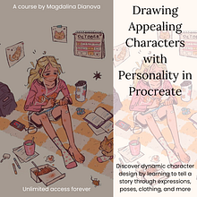 The Best Online Procreate Courses for Beginners and Experts in 2025. Digital Illustration, Digital Drawing, Digital Painting, Painting, and Traditional illustration project by Rod Lovell - 09.30.2024
