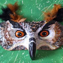 Papier Mache Tekniği ile Yaptığım Baykuş Kuklası Ein Projekt aus dem Bereich Kreativität, Upc, cling, Art To und Kartonmodellbau von Ş. Ceylan Özen - 31.07.2024