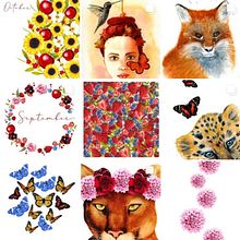 Mi proyecto del curso: Creación de un porfolio de ilustración en Instagram. Un proyecto de Gestión del Portafolio, Ilustración tradicional, Instagram, Ilustración digital, Redes Sociales, Diseño para Redes Sociales, Gestión y productividad							 de anapatricia ilustra - 31.10.2024