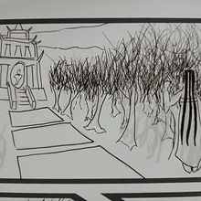My project was to turning a Cantonese poem we wrote last year into a comic.. Comic, Traditional illustration, Narrative, Stor, and board project by al - 11.01.2024