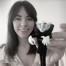 Nosferatu stop motion puppet. Un projet de Stop motion, Sculpture , et Conception de personnages de Lucia Bertinat - 03.11.2024