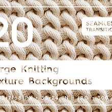Large Knitting Texture Backgrounds. Un progetto di Design e Graphic design di Alexander Nedviga - 04.11.2024