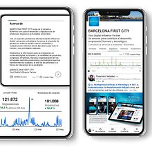 Digital Influence Partner & Network | Barcelona First City | BCNFirst™. Information Design, Br, ing, Identit, Events, Cop, writing, Social Media, Art Direction, Content Marketing, and Business project by Francisco Valadez - 11.04.2024