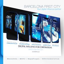 Technology | Data Centers & Corporations | BCNFirst Digital Influence PRO. Communication, Information Design, Content Writing, Cop, writing, Art Direction, Design Management, Events, Business, Br, ing, Identit, and Creative Consulting project by Francisco Valadez - 11.04.2024
