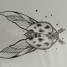Blackwork com fine line. Tattoo Design project by adrianodgr - 11.05.2024