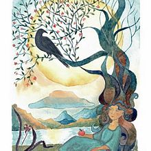 My project for course: Watercolor Techniques for Dreamlike Illustrations. Drawing, Editorial Illustration, Traditional illustration, and Watercolor Painting project by Sofia P. - 11.05.2024