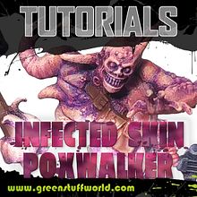 Tutorial: Infected Skin Poxwalker. Arts, Crafts, DIY, Painting, Acr, and lic Painting project by Green Stuff World - 11.05.2024