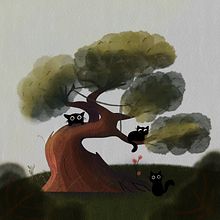 My project for course: Atmospheric Scenes in Procreate: Paint with Color and Light. Digital Illustration, and Design project by Menna Abdellatef - 11.05.2024