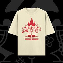 Camiseta / T shirt / 666 / 2024. Design, Character Design, Product Design, Screen Printing, Vector Illustration, Creativit, Drawing, Digital Illustration, Artistic Drawing, Concept Art, and Digital Design project by Ion Benítez - 11.05.2024