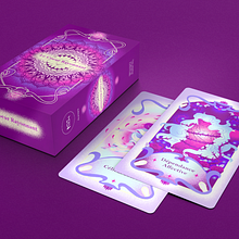 Mon Oracle : Le Cœur rayonnant. Un progetto di Design, Illustrazione digitale, Graphic design, Illustrazione tradizionale, Narrativa, Progettazione di giochi, Packaging e Illustrazione editoriale di Laura Luaki - 05.11.2024