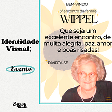 Identidade visual de evento. Design project by Gabriela - 11.05.2024
