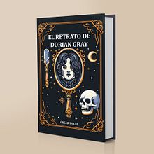 Diseño de portada y maquetación de El retrato de Dorian Gray. Un projet de Design graphique, Conception éditoriale, Illustration éditoriale, Illustration numérique et Illustration vectorielle de ana_blazca - 06.11.2024