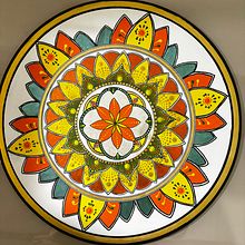 Mi proyecto del curso: Pintura de mandalas en acrílico con técnicas profesionales. Acr, lic Painting, Drawing, and Painting project by Lourdes Avila - 11.06.2024