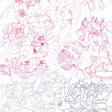 Art Start to Finish Ein Projekt aus dem Bereich Traditionelle Illustration und Design von Figuren von calvin pooley - 06.11.2024