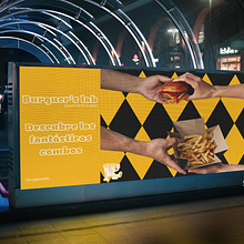 Burguer Lab's. Design, Advertising, and Packaging project by Marta Soldado - 12.13.2023