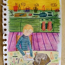 My project for course: Exploratory Sketchbook: Find Your Drawing Style. Sketching, Creativit, Drawing, Traditional illustration, Watercolor Painting, Gouache Painting, and Sketchbook project by ruthcameroncape - 11.07.2024