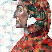 Dante. Un proyecto de Dibujo de Retrato, Bellas Artes, Pintura, Pintura al óleo, Ilustración tradicional, Dibujo realista y Dibujo artístico de Begoña Blázquez Parro - 19.10.2024