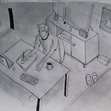 Meu projeto do curso: Fundamentos do desenho de pessoas a partir da imaginação. Fine Arts, Sketching, Drawing, Pencil Drawing, Figure Drawing, Artistic Drawing, and Traditional illustration project by Matheus Souza - 11.07.2024
