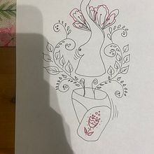 My project for course: Fine Line Tattoo Design: Symbolism and Magic. Creativit, Design, Drawing, Traditional illustration, Pencil Drawing, and Tattoo Design project by Alexandra Andrea Somesan - 11.07.2024