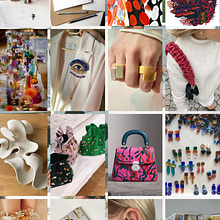 Mood Board Inspiracional . Un projet de Design de bijoux, Design , Illustration de mode , et Crochet de Janice Cuevas - 07.11.2024