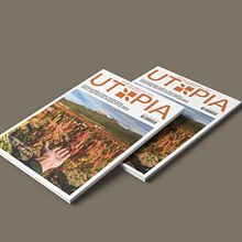 Utopia Magazine I Editorial . Un projet de Conception éditoriale et Illustration éditoriale de Escarlet Montano - 08.11.2024