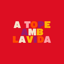 Kinetic type - A tope amb la vida. Animation, 3D Animation, Motion Graphics, T, pograph, Kinetic T, and pograph project by Marta Palou - 11.08.2024