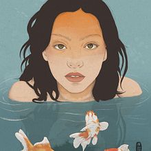 Mi proyecto del curso: Técnicas de ilustración con acuarela digital. Portrait Drawing, Traditional illustration, Digital Illustration, Watercolor Painting, and Digital Drawing project by Esther Charro Rivera - 09.30.2024