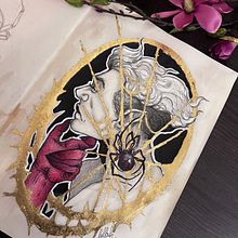 Tarantula . Drawing project by Lella Toma - 11.08.2024