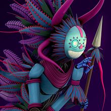 Mi proyecto del curso: Modelado de personajes en Maya. Un proyecto de 3D y Modelado 3D de rauljimenezwk - 08.11.2024