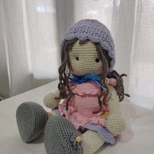 Mi proyecto del curso: Elaboración de muñecas amigurumi románticas. Un progetto di Amigurumi, Artigianato, Uncinetto, Fiber Art, Textile Design e Design di giocattoli di VALERIA CERUTTI - 08.11.2024