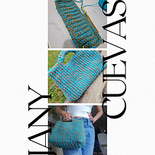 Crochet: prenda con una sola aguja. Un projet de Crochet de Janice Cuevas - 08.11.2024