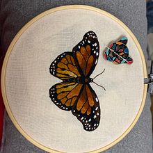 Butterfly 🦋. Arts, Crafts, Creativit, Embroider, and Sewing project by v977stqw8s - 11.08.2024