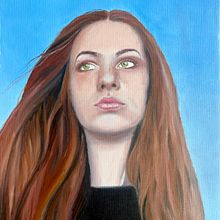 My project for course: Introduction to Realistic Oil Portraiture. Fine Arts, Oil Painting, and Painting project by javelina - 11.09.2024