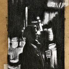Mi proyecto del curso: Introducción a técnicas de dibujo con carboncillo. Drawing, Sketchbook, and Sketching project by Hugo Ramirez - 11.10.2024