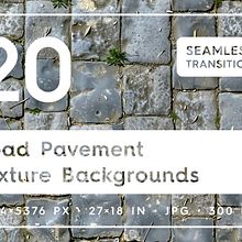 Road Pavement Texture Backgrounds. Design, and Graphic Design project by Alexander Nedviga - 11.10.2024