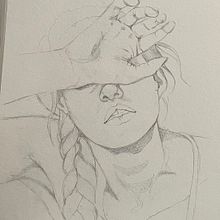 Mein Abschlussprojekt für den Kurs: Aquarellporträt mit fotografischem Vorbild. Portrait Drawing, Traditional illustration, and Watercolor Painting project by katerynajochen - 11.10.2024