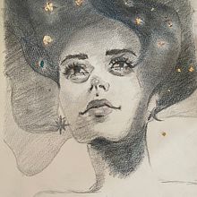 Crystal visions. Sketching project by Florence - 11.11.2024