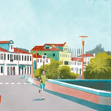 Il mio progetto del corso: Illustrazione architettonica: cogli la personalità di una città- Mira (Venezia). Un projet de Dessin, Illustration traditionnelle, Illustration architecturale, Illustration numérique , et Architecture de Deborah Cutillo - 11.11.2024