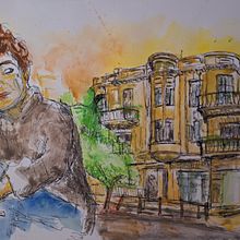 Mi proyecto del curso: Sketching artístico en acuarela: atrévete a expresar tus ideas. Un progetto di Bozzetti, Creatività, Disegno, Illustrazione tradizionale, Pittura ad acquerello e Sketchbook di Noa Sagi Finci - 11.11.2024