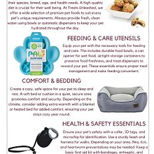 Must-Have Pet Food & Care Items for Every Pet Parent. Infographics, Traditional illustration, Information Design, and Digital Illustration project by Josh Owins - 11.11.2024