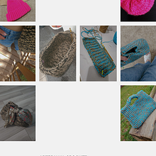 Crochet: prenda con una sola aguja. Un projet de Crochet de Janice Cuevas - 11.11.2024