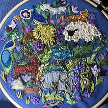 WIP / Hand Embroidery Beginner Sampler . Projekt z dziedziny  Haft użytkownika artistsway1956 - 12.11.2024